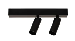 A block slim dobbel spot med base 2700K 2 x 9,1 Watt - Dimbar