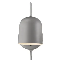 Angle vegglampe med USB - Grå