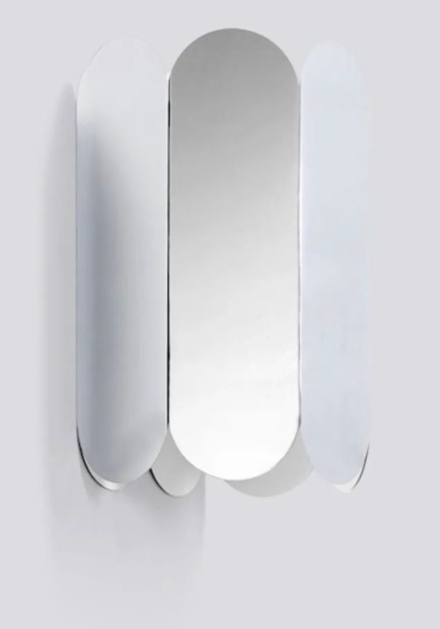Arcs vegglampe uten ledning - krom