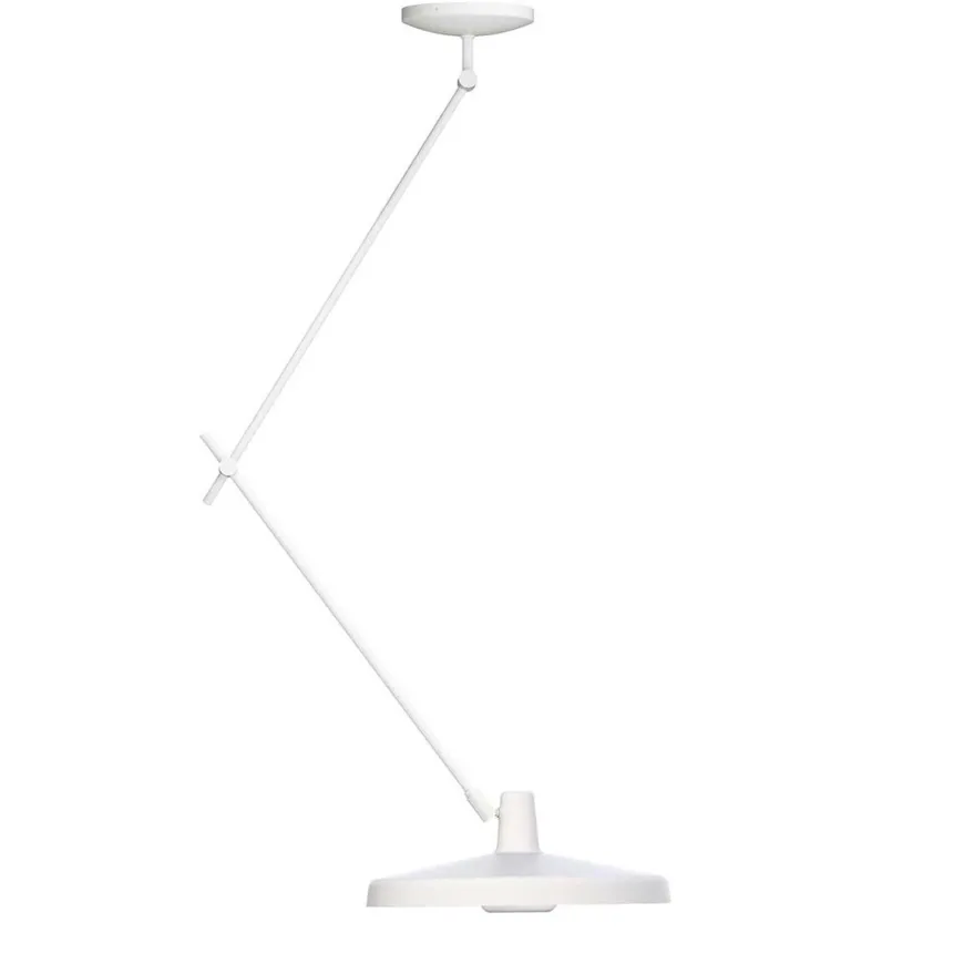 Arigato 45 enkel taklampe - Hvit