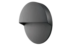 Arlon round vegglampe utendørs 10W 3000 Kelvin IK10 IP65 - Dimbar