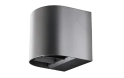 Artes round vegglampe opp/ned utendørs IP65 8W 2700K Dimbar