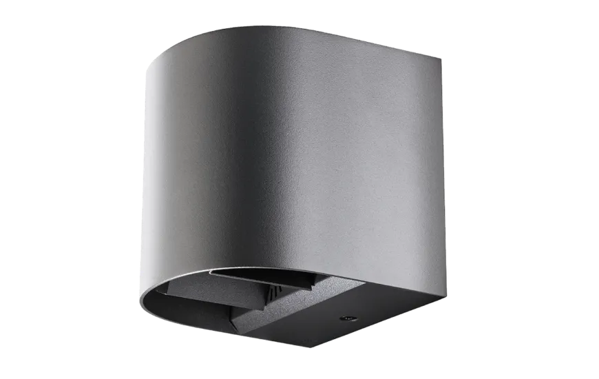 Artes round vegglampe opp/ned utendørs IP65 8W 2700K Dimbar