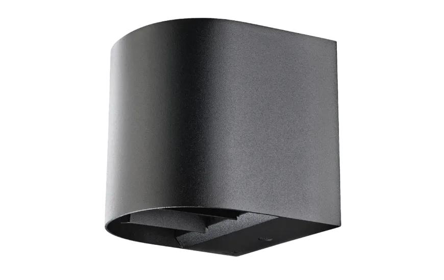Artes round vegglampe opp/ned utendørs IP65 8W 2700K Dimbar