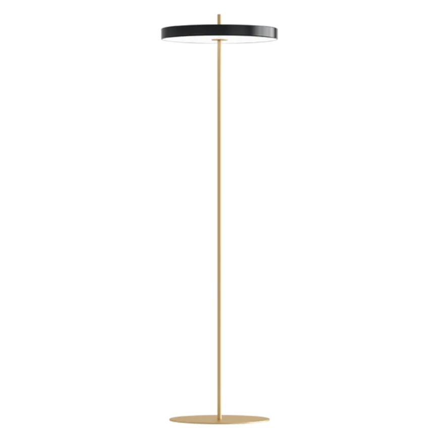 Asteria gulvlampe - Svart