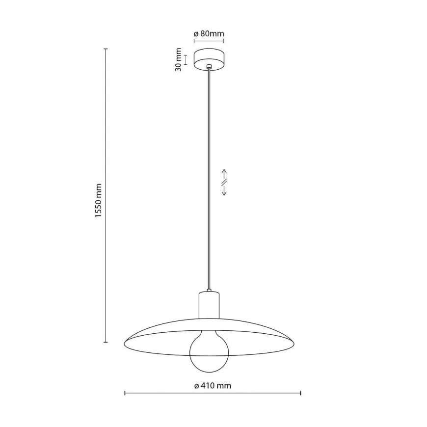 Astra takpendel 41 cm