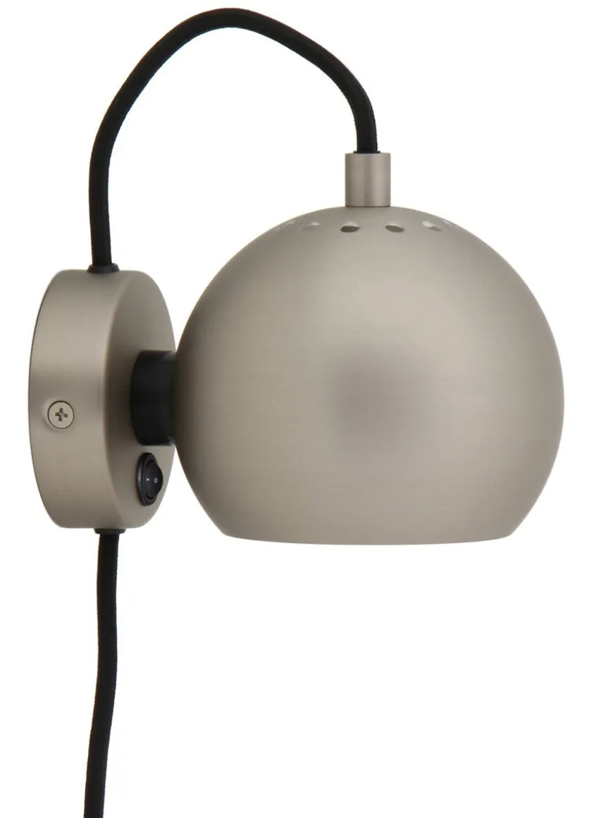Ball vegglampe Ø12 cm