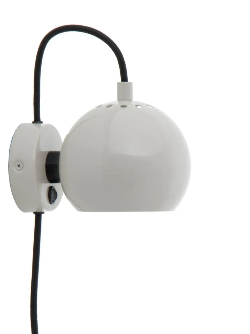 Ball vegglampe Ø12 cm