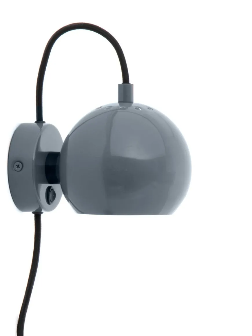 Ball vegglampe Ø12 cm