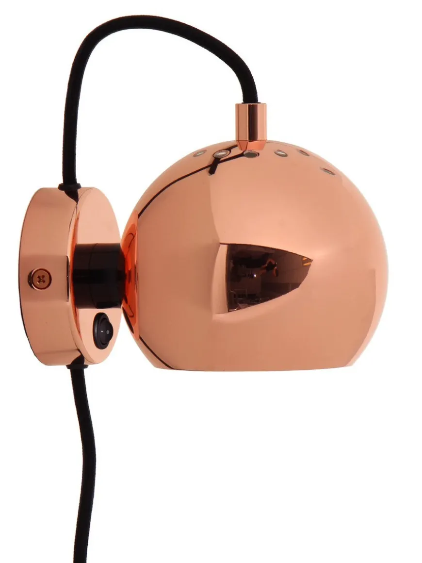 Ball vegglampe Ø12 cm