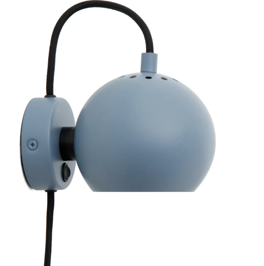 Ball vegglampe Ø12 cm