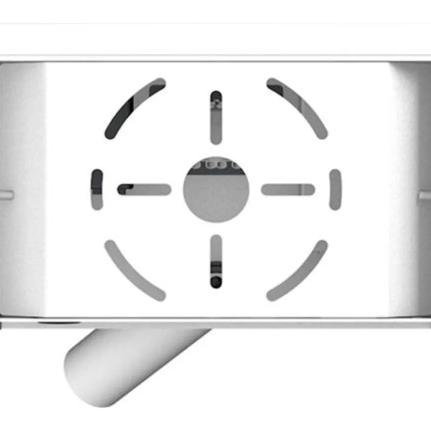 Bedside vegglampe 3W 2700 Kelvin med trådløs hurtig lader og USB A og C
