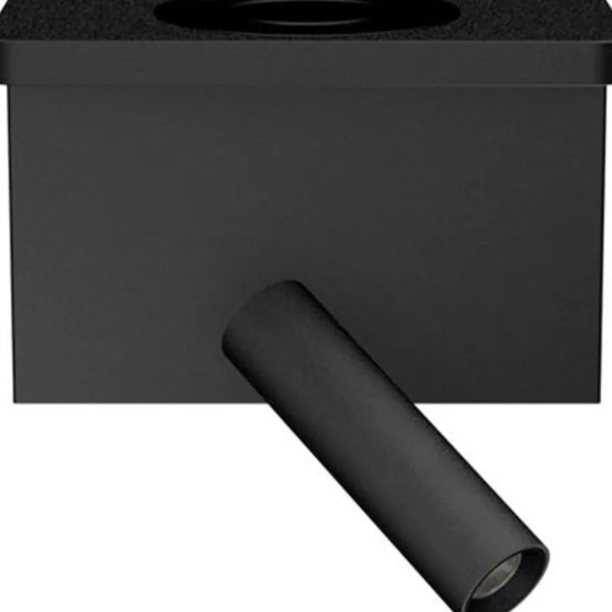 Bedside vegglampe 3W 2700 Kelvin med trådløs hurtig lader og USB A og C