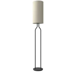 Bender bottle gulvlampe - Svart/Hvit