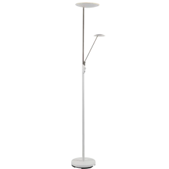 Bergamo gulvlampe m/lesearm 28+5W 183 cm 3000 Kelvin - Dimbar