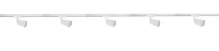 Bocca spotskinne 5 spotter 2 meter - Pure white