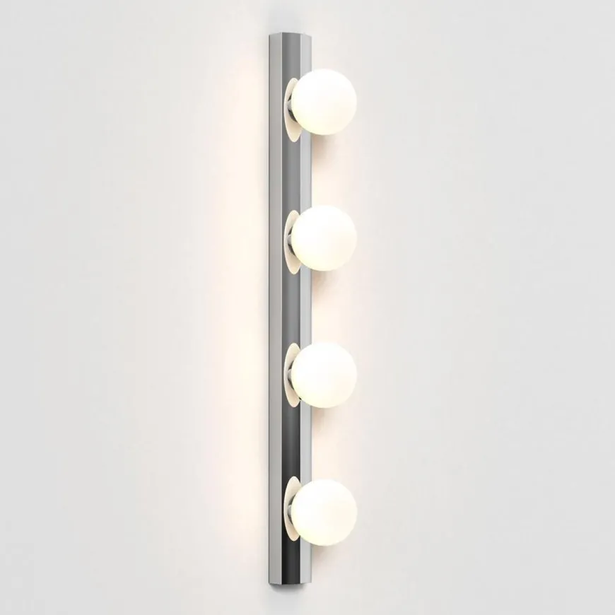 Cabaret 4 vegglampe for baderom IP44 - Polert krom