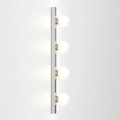 Cabaret 4 vegglampe for baderom IP44 - Polert krom