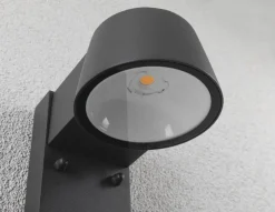 Capea vegglampe utendørs IP44 6W 2200/3000 Kelvin - Sensor
