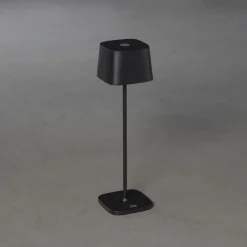 Capri bordlampe oppladbar utendørs IP54 - Svart