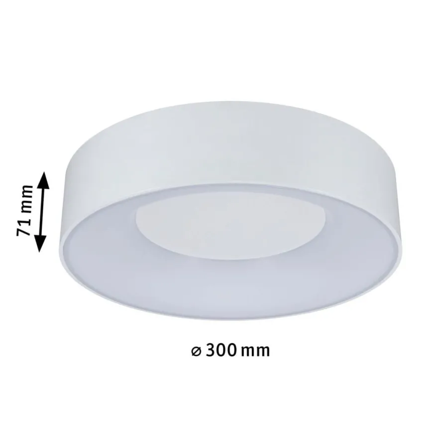 Casca taklampe 30 cm 16W IP44 3000-6500 Kelvin 1500 lumen- 3-step moodmaker