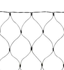 Chrissline lysnett 100 lys 2 x 1,7 meter extra - Varmhvit - Hvit