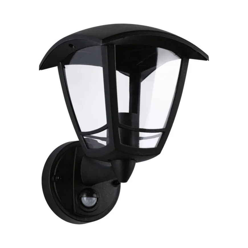 Classic vegglampe opp utendørs IP44 - Med bevegelsessensor