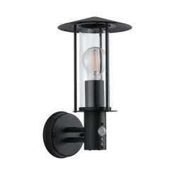 Classic vegglampe opp utendørs IP44 - Med bevegelsessensor