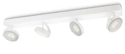 Clockwork myLiving spotskinne hvit warm glow