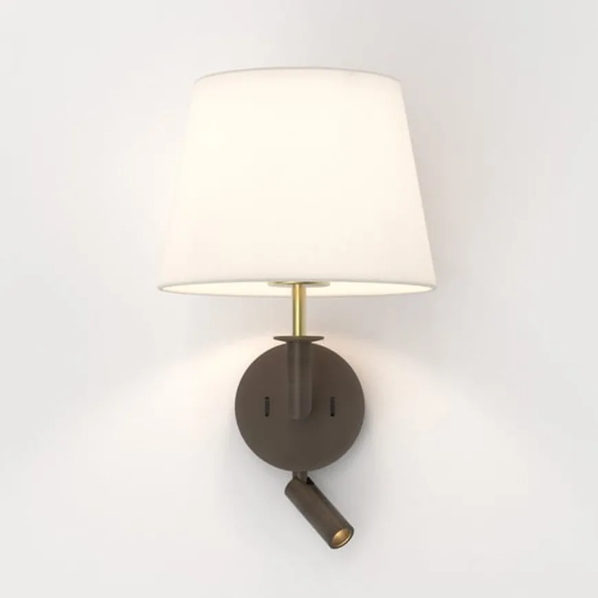 Club reader vegglampe - uten skjerm