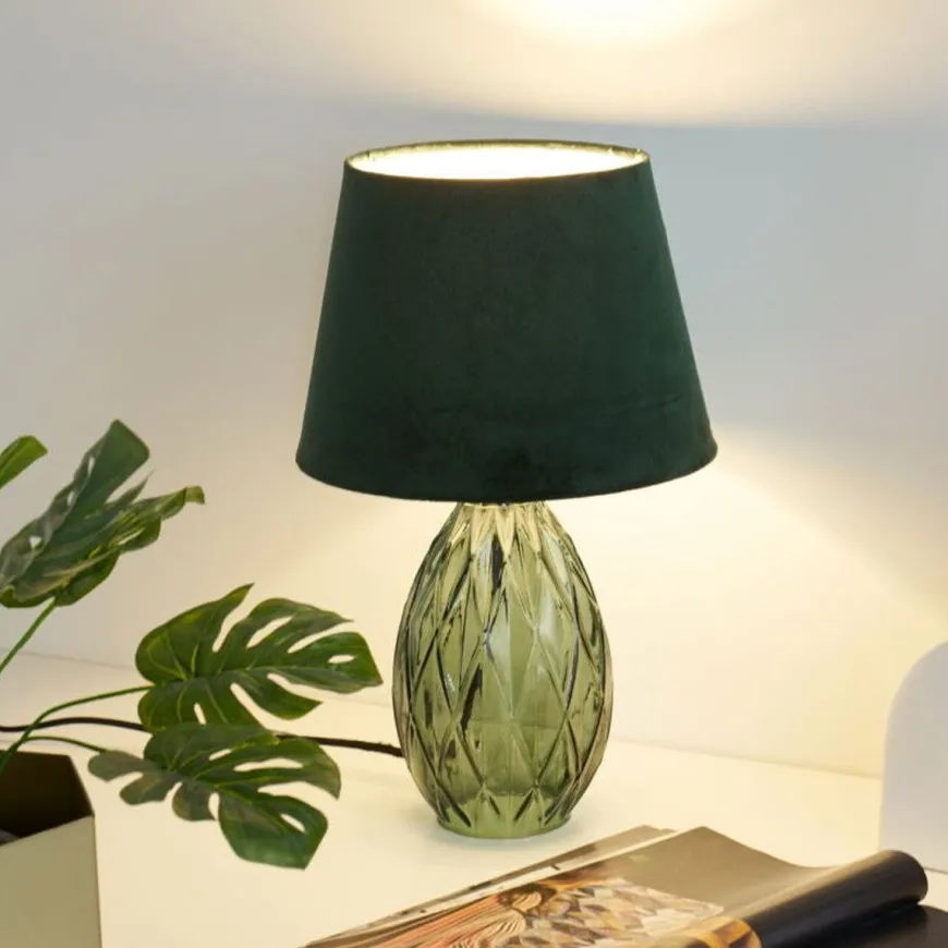 Crystal Velvet bordlampe