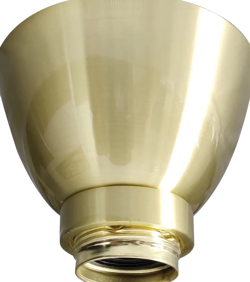 Cup 105 taklampe m/feste til skjerm/kuppel uten skjerm/kuppel E27 - Messingfarget