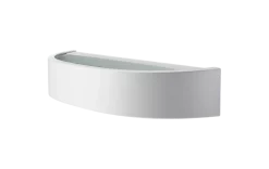 Curve vegglampe opp/ned 10W 2700K dimbar IP65