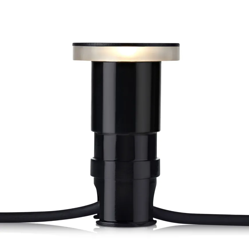 Decklight 3w 60mm - Garden 24 - Svart