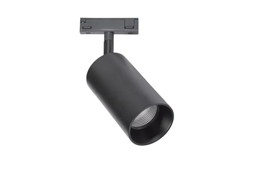 Designline Tube enkel spot LED 11,8W 3000K - Svart
