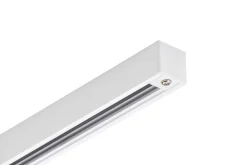 Designline Tube komplett 1,9 meter spotskinne med 5 spotter GU10 - Hvit