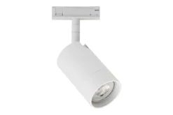 Designline Tube komplett 1,9 meter spotskinne med 3 spotter GU10 - Hvit