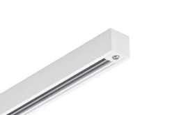 Designline Tube Pro komplett 1 meter spotskinne med 3 spotter GU10 - Hvit