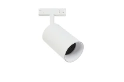 Designline Tube Pro komplett 1,9 meter spotskinne med 3 spotter GU10 - Hvit