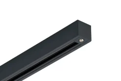 Designline Tube Pro komplett 1 meter spotskinne med 3 spotter GU10 - Svart