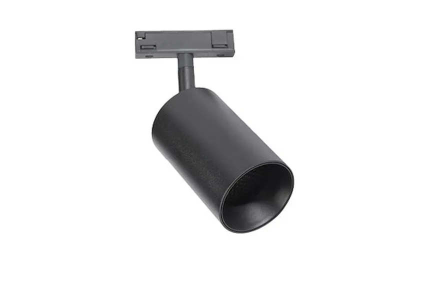 Designline Tube Pro komplett 1 meter spotskinne med 3 spotter GU10 - Svart