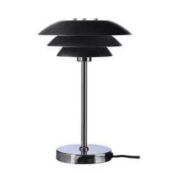 DL20 bordlampe - Krom/Svart