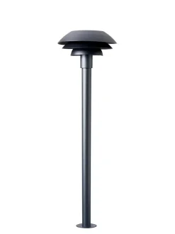 DL31 utendørs stolpe 100 cm IP44 - Svart