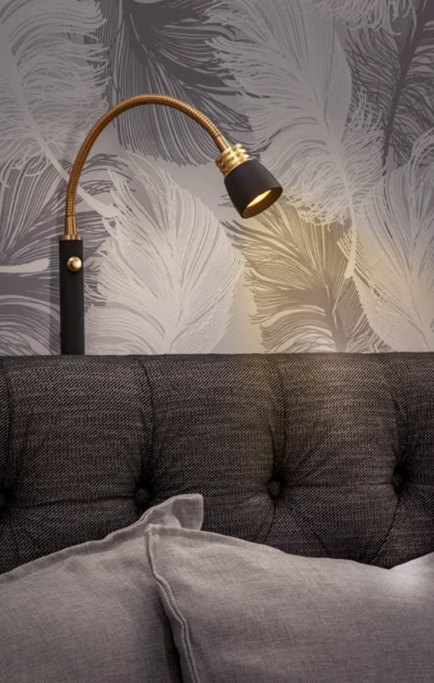 Eketorp vegglampe 1 lys