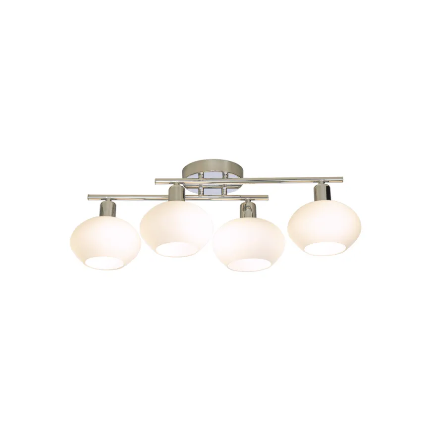 Elba taklampe 4 lys IP44/IP23