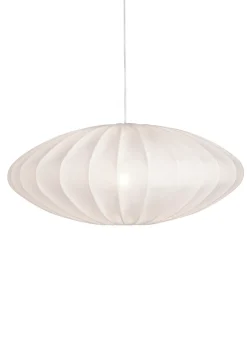 Ellipse 65 taklampe Hvit Lin