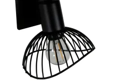 Elsa justerbar vegglampe - Svart