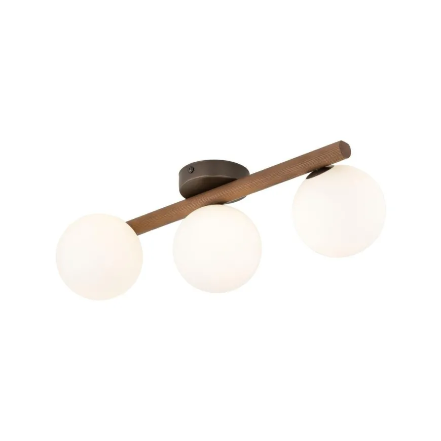 Estera wood taklampe 3-lys