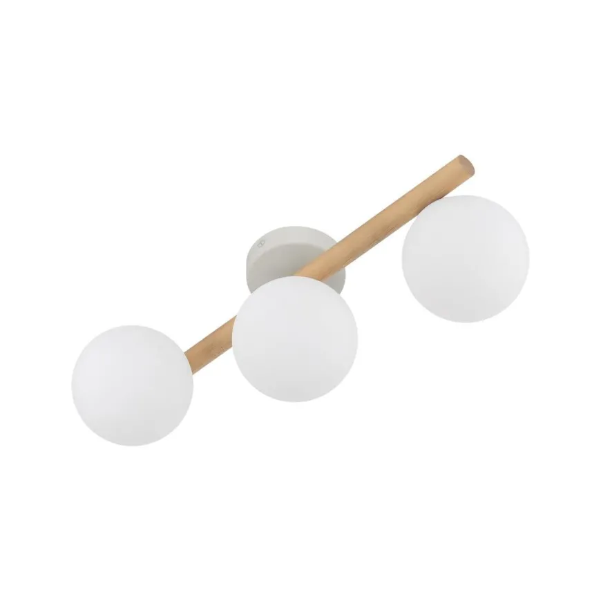 Estera wood taklampe 3-lys
