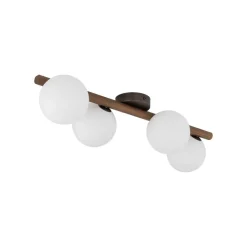 Estera wood taklampe 4-lys